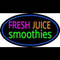 Fresh Juices Smoothies Neon Sign