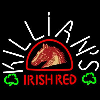 George Killians Irish Red Horse Head Shamrock Beer Sign Neon Sign