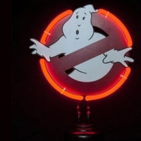 Ghostbusters Desktop Neon Sign
