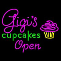 Gigi  Cup Cakes Neon Sign