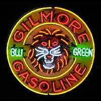 Gilmore Gasoline Neon Sign