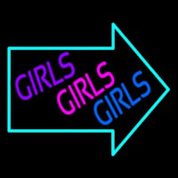 Girls Girls Girls Neon Sign