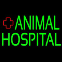 Green Animal Hospital Logo 2 Neon Sign