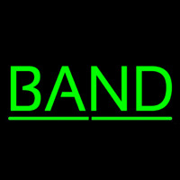 Green Band Neon Sign