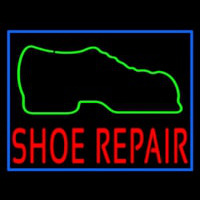 Green Boot Red Shoe Repair Neon Sign