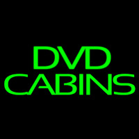 Green Dvd Cabins 2 Neon Sign