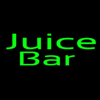 Green Juice Bar Neon Sign