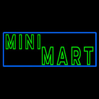 Green Mini Mart Neon Sign