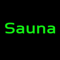 Green Sauna Neon Sign