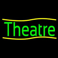 Green Theatre Neon Sign