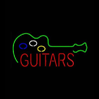 Guitars Neon Sign