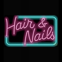 Hair and Nails Neon Sign