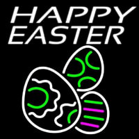 Happy Easter Egg 4 Neon Sign