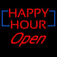 Happy Hour Open Neon Sign