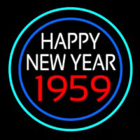 Happy New Year 1959 Bioshock Neon Sign