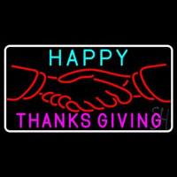 Happy Thanksgiving 1 Neon Sign