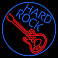 Hard Rock Guitar  Neon Sign