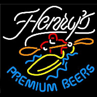 Henrys Premium Beers Beer Sign Neon Sign