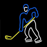 Hockey Neon Sign