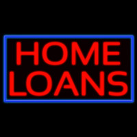 Home Loans Neon Sign