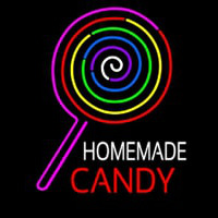 Homemade Candy Neon Sign