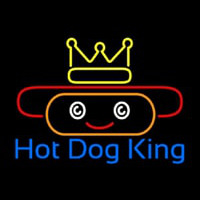 Hot Dog King Neon Sign