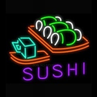 Hot Sushi Neon Sign