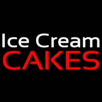 Ice Cream Cakes Neon Sign