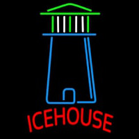 Ice House Light House Art Beer Sign Neon Sign