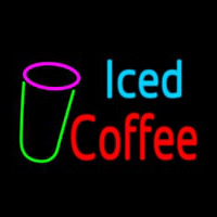 Iced Coffee Neon Sign