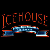 Icehouse Plank Road Brewery Red Beer Sign Neon Sign