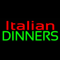 Italian Dinners Neon Sign
