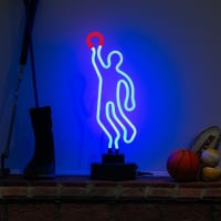 Jordan Basketball Desktop Neon Sign