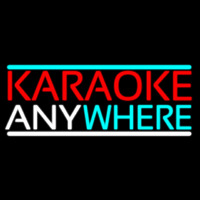 Karaoke Anywhere Neon Sign