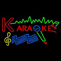 Karaoke Music Note 1 Neon Sign