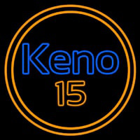 Keno 15 4 Neon Sign