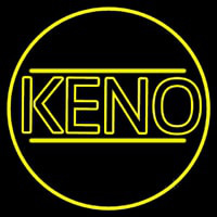 Keno Border Neon Sign