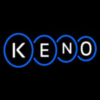 Keno With Border 1 Neon Sign