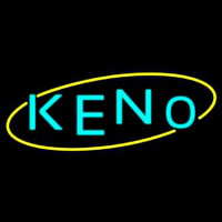 Keno With Oval 1 Neon Sign