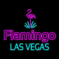 Large Flamingo Hotel Las Vegas Neon Sign