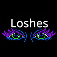 Lashes Eyes Neon Sign