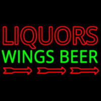 Liquor Wings Beer Neon Sign