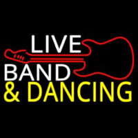 Live Bands Neon Sign