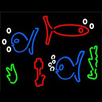 Logo Fish Neon Sign