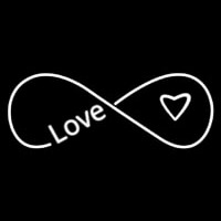 Love Infinity Neon Sign