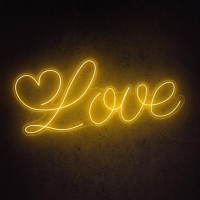 Love Word Neon Sign