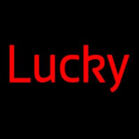 Lucky Neon Sign