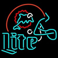 MIAMI DOLPHINS MILLER LITE Neon Sign