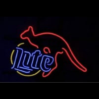 MILLER LITE KANGAROO Neon Sign