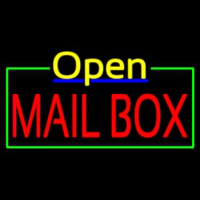 Mailbo  Open Neon Sign